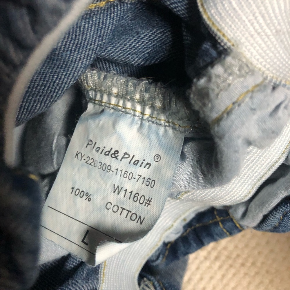 High Rise Jean Shorts - Picture 3 of 3